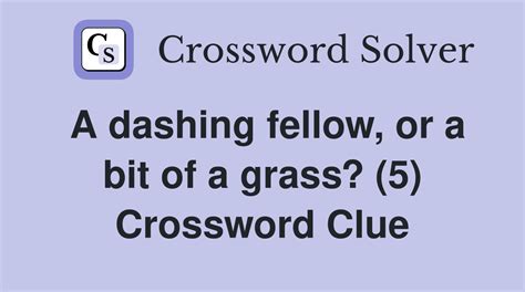 crossword clue dashing|crossword clue dashing manner.